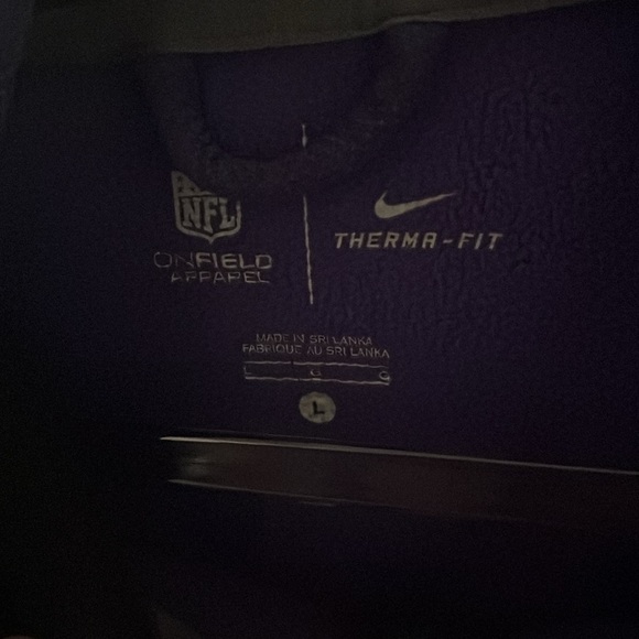 Minnesota Vikings Hooded Zip-up sweatshirt - Picture 3 of 3